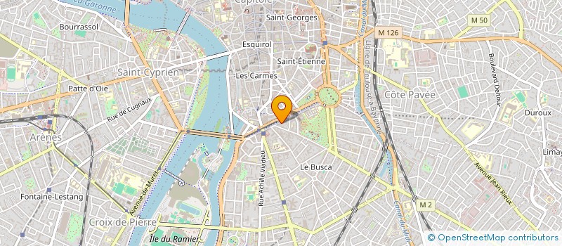 localisation de l'entreprise L&D C - LOIC DEHOSSE CONSEILS  TOULOUSE