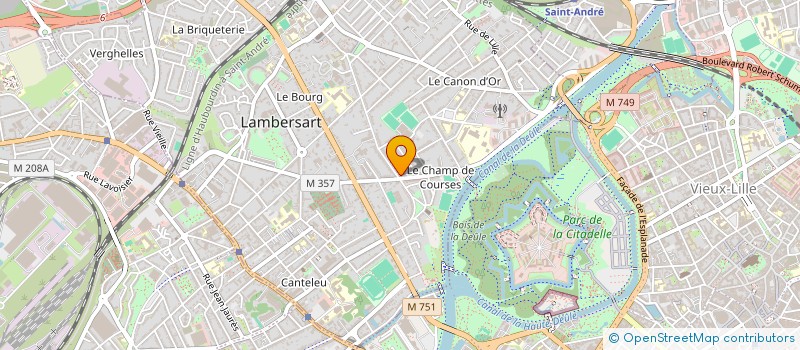 localisation de l'entreprise L&D CONCEPT à LAMBERSART