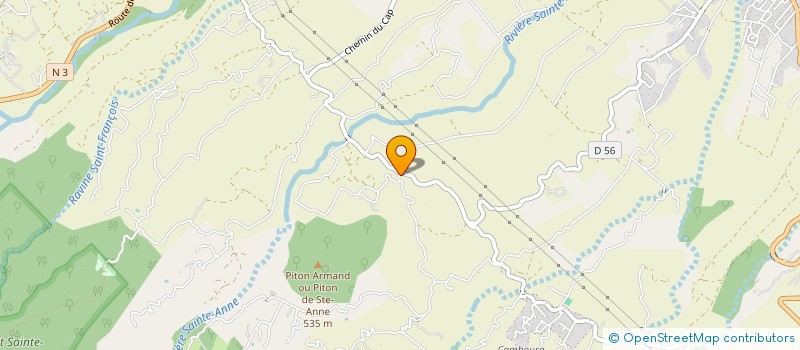 localisation de l'entreprise L.D CONSTRUCTION  SAINT-BENOIT