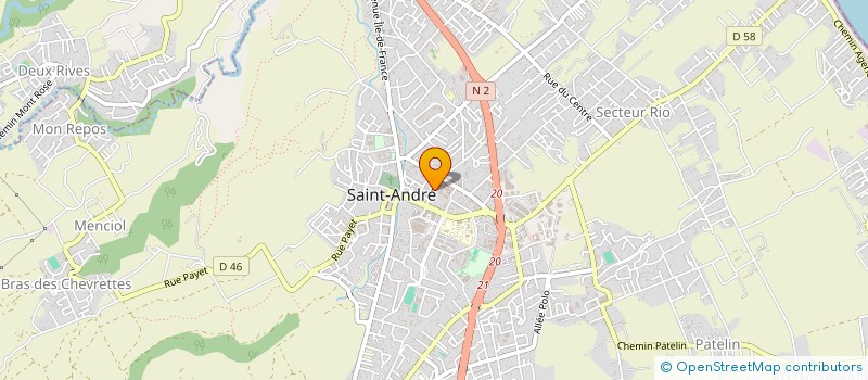 localisation de l'entreprise L.D.G.S à SAINT-ANDRE