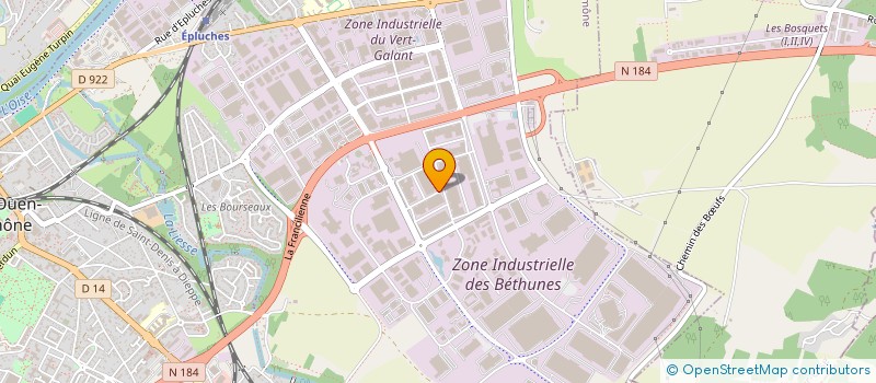 localisation de l'entreprise L.D.I. à SAINT-OUEN-L'AUMONE