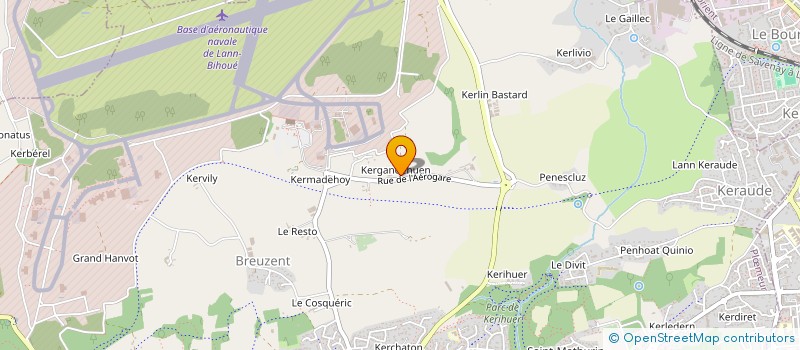 localisation de l'entreprise L.D.L RENOVATION  PLOEMEUR