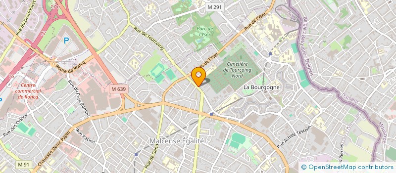 localisation de l'entreprise L.D.O. LOGISTIC à TOURCOING