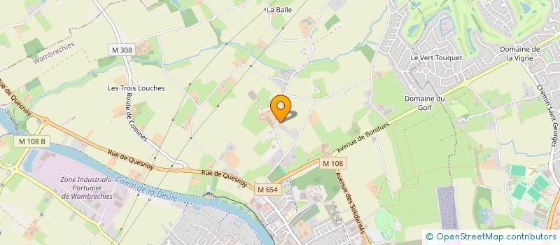 localisation de l'entreprise L.D. PAR A PROPOS à WAMBRECHIES