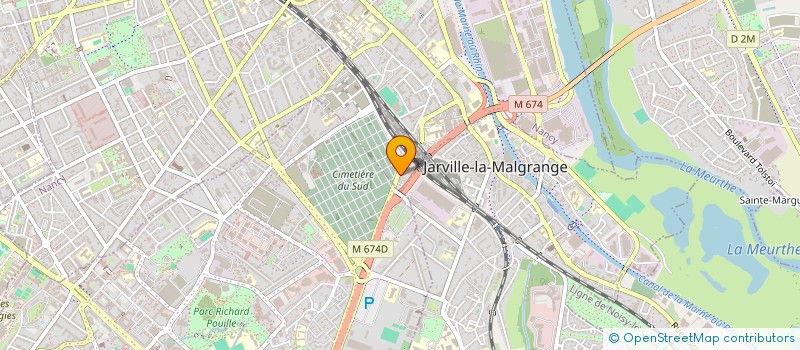 localisation de l'entreprise L&D PROPRETE  NANCY