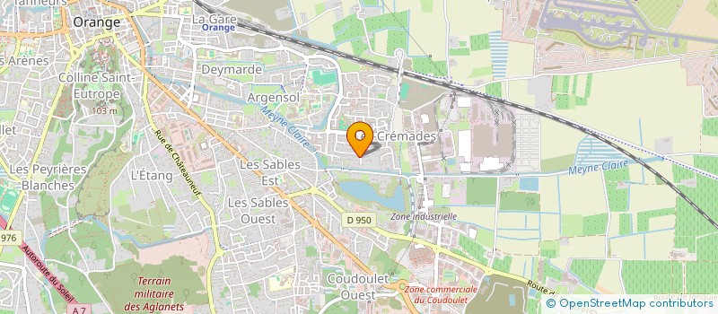 localisation de l'entreprise L.D. PROTHESES DENTAIRE à ORANGE