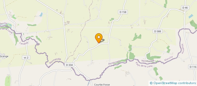 localisation de l'entreprise L D ROGE  SAVIGNY-LE-VIEUX