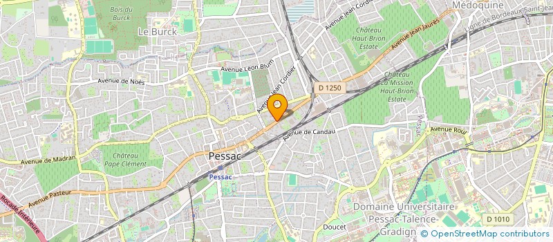 localisation de l'entreprise L D S IMMOBILIER  PESSAC