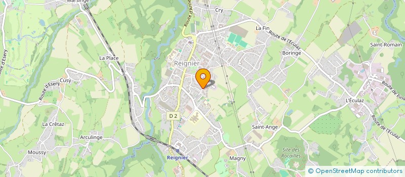 localisation de l'entreprise L.D TRANSFERT PLATINIUM à REIGNIER-ESERY