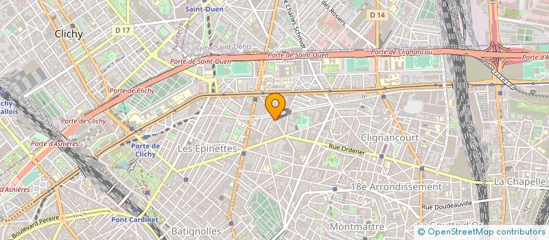 localisation de l'entreprise L.D. VAUVENARGUES  PARIS