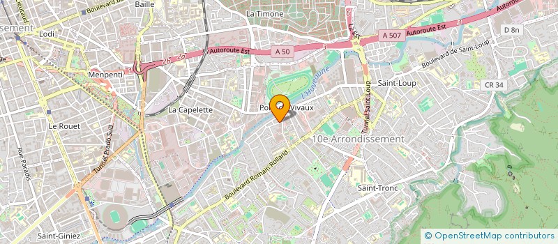 localisation de l'entreprise L DANCE  MARSEILLE