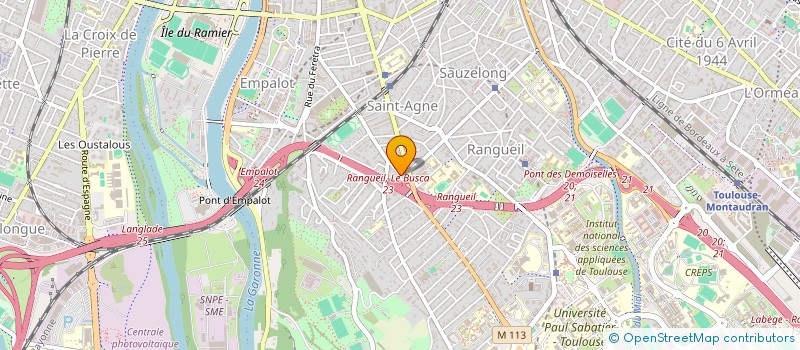 localisation de l'entreprise L DANSE à TOULOUSE