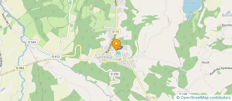 localisation de l'entreprise L DANSE  LEMBEYE