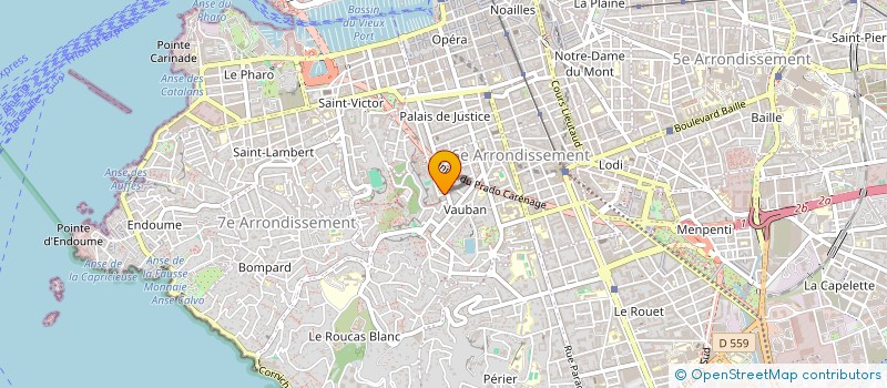 localisation de l'entreprise L.DEV CONSEILS à MARSEILLE