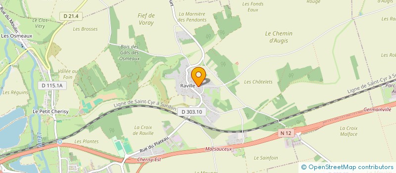 localisation de l'entreprise L'DISEGNO à CHERISY