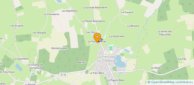localisation de l'entreprise L.E.A à VILLENEUVE-EN-PERSEIGNE