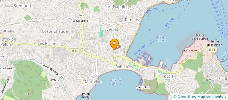 localisation de l'entreprise L.E.A. à LA SEYNE-SUR-MER