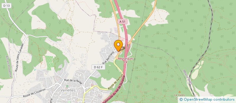 localisation de l'entreprise L.E.A.A  VENELLES