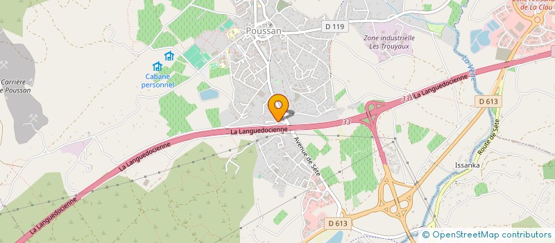 localisation de l'entreprise L.E.A. MULTISERVICES  POUSSAN