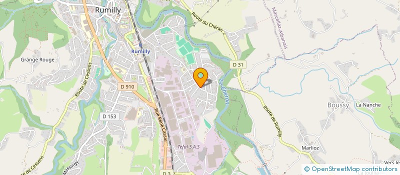 localisation de l'entreprise L E C M A I  RUMILLY