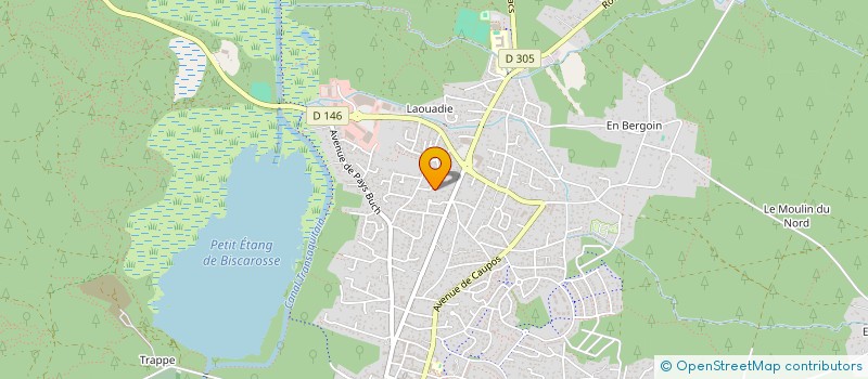 localisation de l'entreprise L.E CHEF A DOMICILE  BISCARROSSE