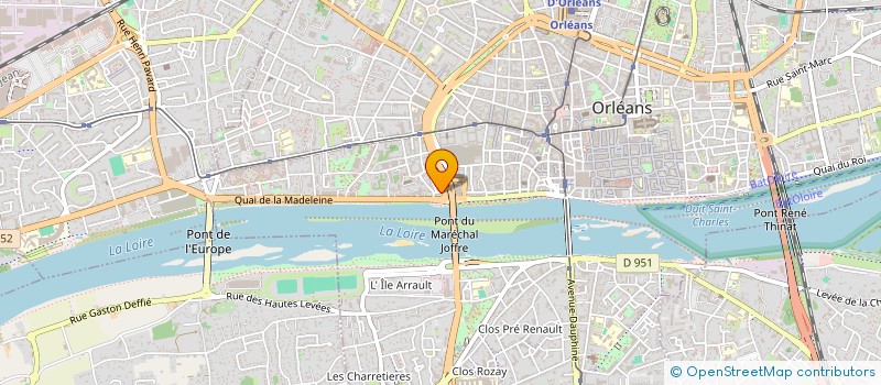 localisation de l'entreprise L&E CONSEIL STRATEGIE ET DEVELOPPEMENT à OLIVET