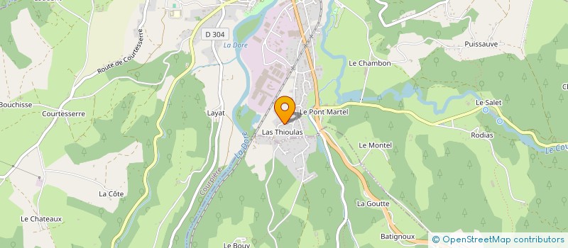localisation de l'entreprise L.E.COUVREUR à COURPIERE