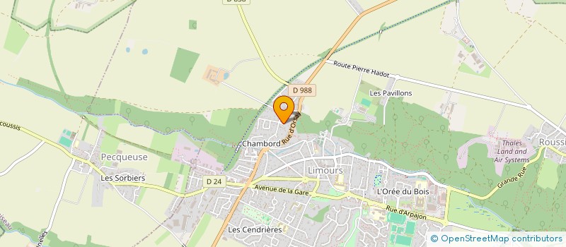 localisation de l'entreprise L.E.I.L SCI à LIMOURS