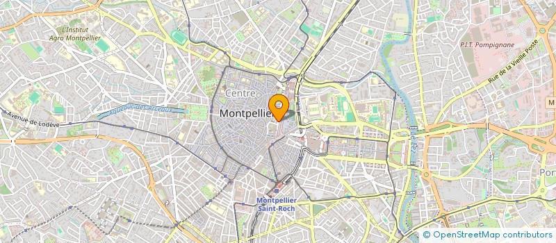 localisation de l'entreprise L.E.L. à MONTPELLIER
