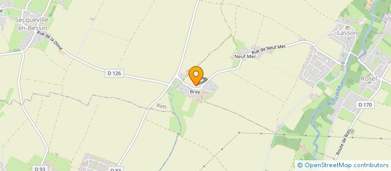 localisation de l'entreprise L.E.L AGRO  ROTS