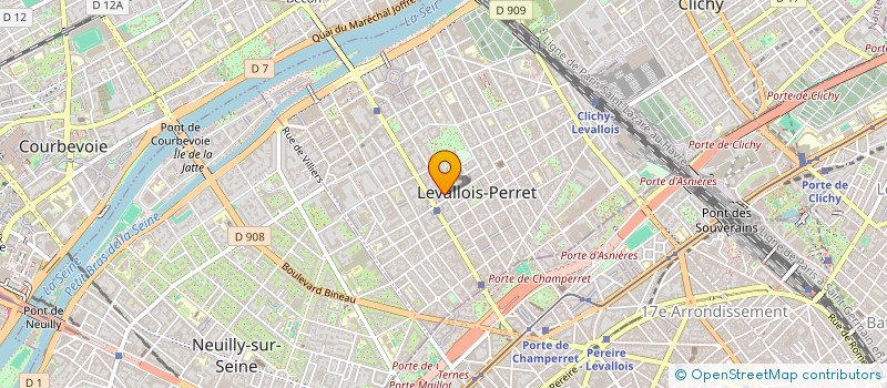 localisation de l'entreprise L.E.L INVESTISSEMENTS à LEVALLOIS-PERRET