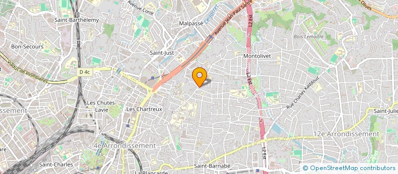 localisation de l'entreprise L & E LOCATION à MARSEILLE