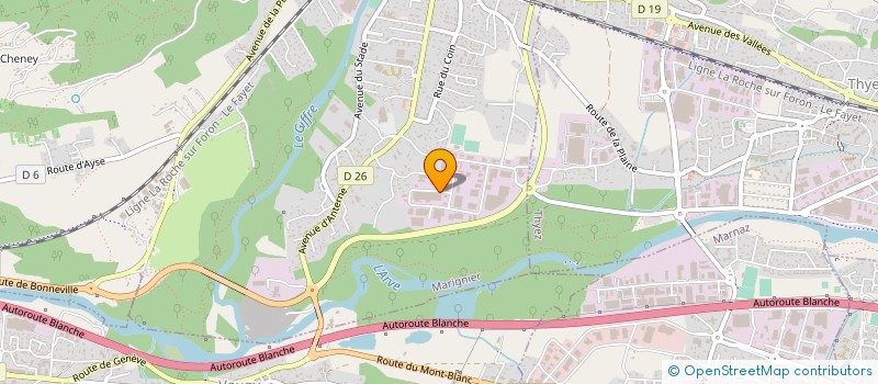 localisation de l'entreprise L.E.M.J.  MARIGNIER