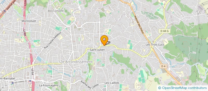 localisation de l'entreprise L.E.M. MONT BLANC à MARSEILLE