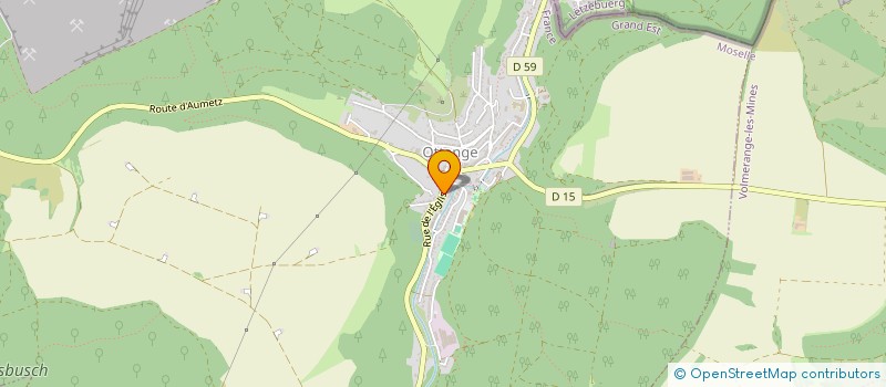 localisation de l'entreprise L.E.P. PRIVE SAINT-ANDRE  OTTANGE