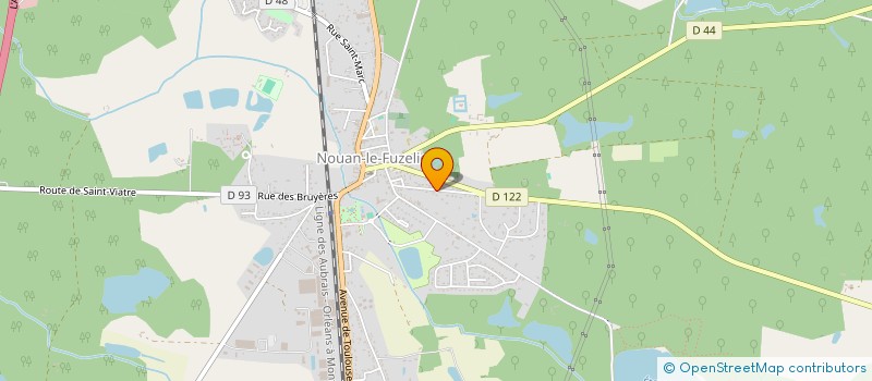 localisation de l'entreprise L.E.S. BC CIE  NOUAN-LE-FUZELIER