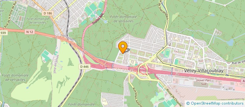 localisation de l'entreprise L.E STAND DES DELICES  VELIZY-VILLACOUBLAY