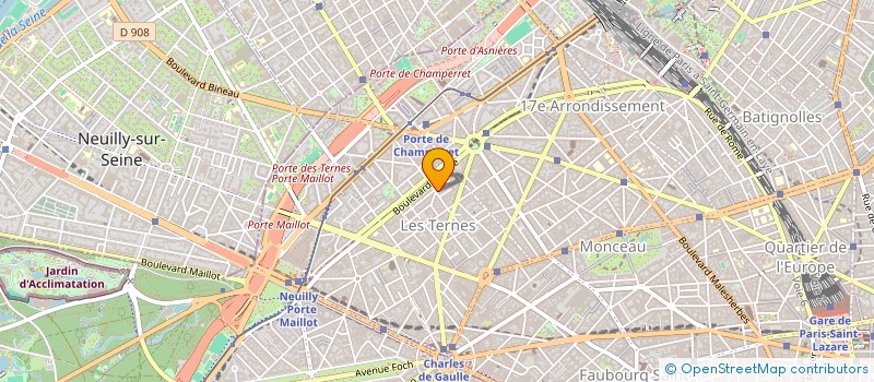 localisation de l'entreprise L.E.T  PARIS