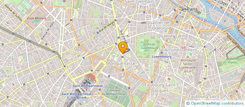 localisation de l'entreprise L E T CARCADO SAISSEVAL à PARIS