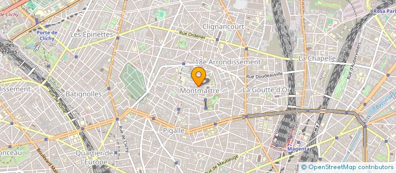 localisation de l'entreprise L.E.V  PARIS