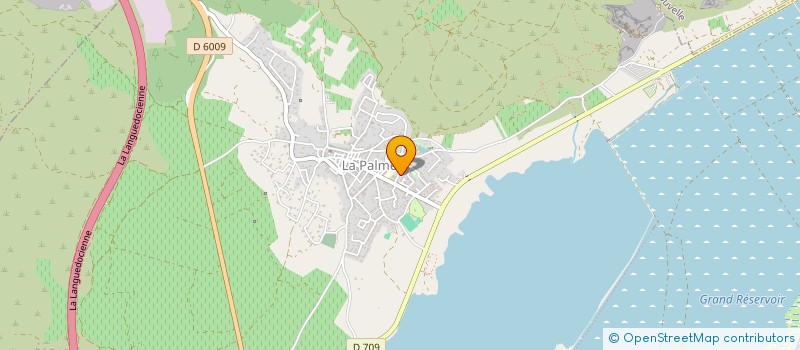 localisation de l'entreprise L.E.V LEUCATE ESPACE VERT  LA PALME