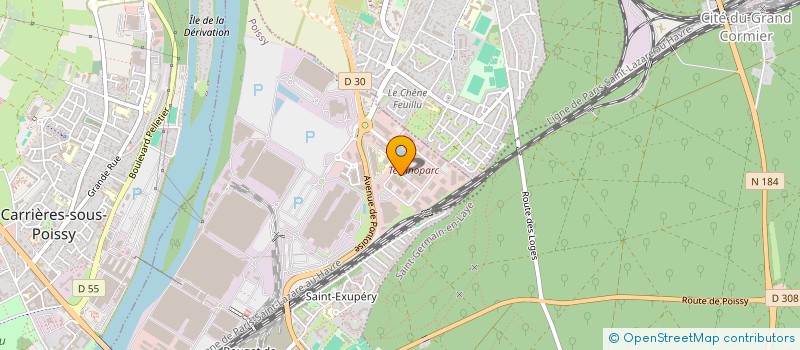 localisation de l'entreprise L. EASY DRIVING  POISSY