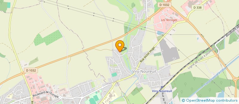 localisation de l'entreprise L'EAU DELICE à VIRY-NOUREUIL