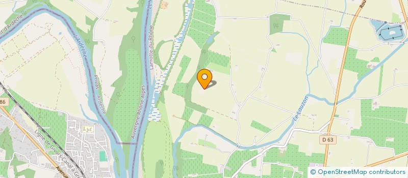 localisation de l'entreprise L'EAU DYSSEE  LAMOTTE-DU-RHONE