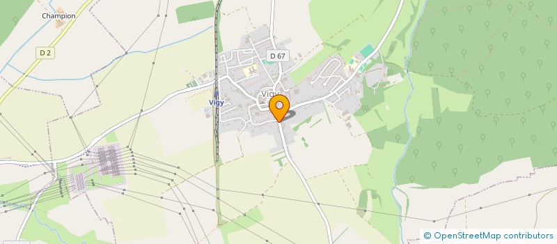 localisation de l'entreprise L'EAU REINE  VIGY