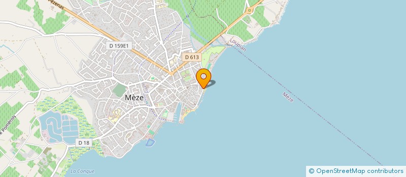 localisation de l'entreprise L'EAU SEL à MEZE