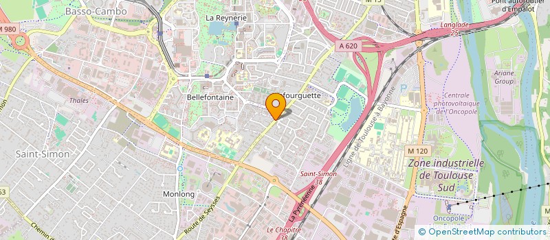 localisation de l'entreprise L'EAU VIVE  TOULOUSE