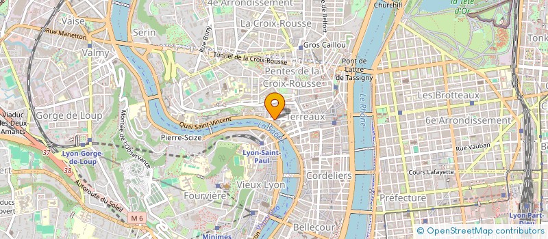 localisation de l'entreprise L'EBAUCHE à LYON