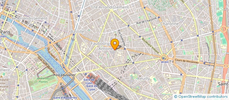 localisation de l'entreprise L'EBAUCHOIR  PARIS