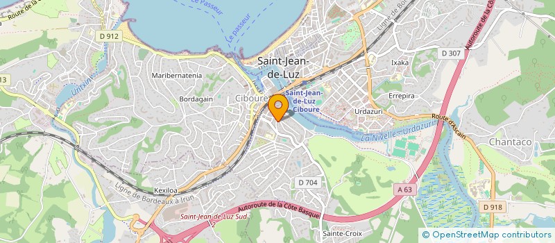 localisation de l'entreprise L'ECAILLE D'ARGENT  CIBOURE